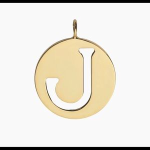 NWT Chloe Personalized alphabet J with keyring